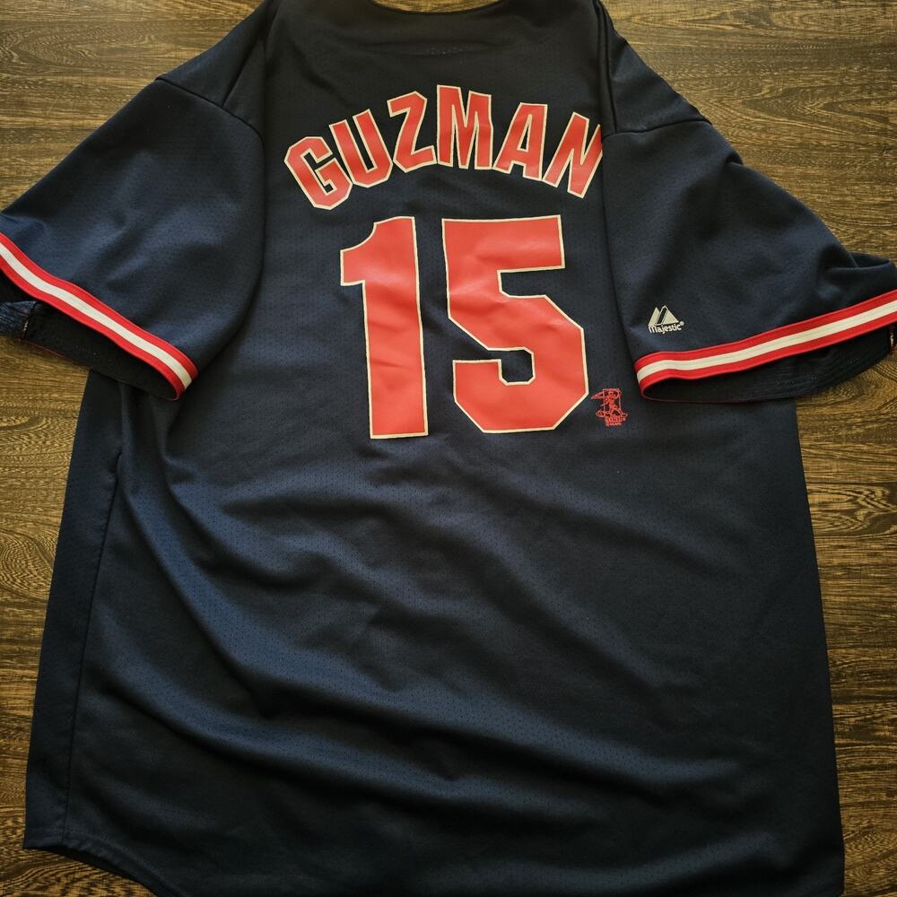 Great Condition Minnesota Twins Guzman Baseball 90s Jersey